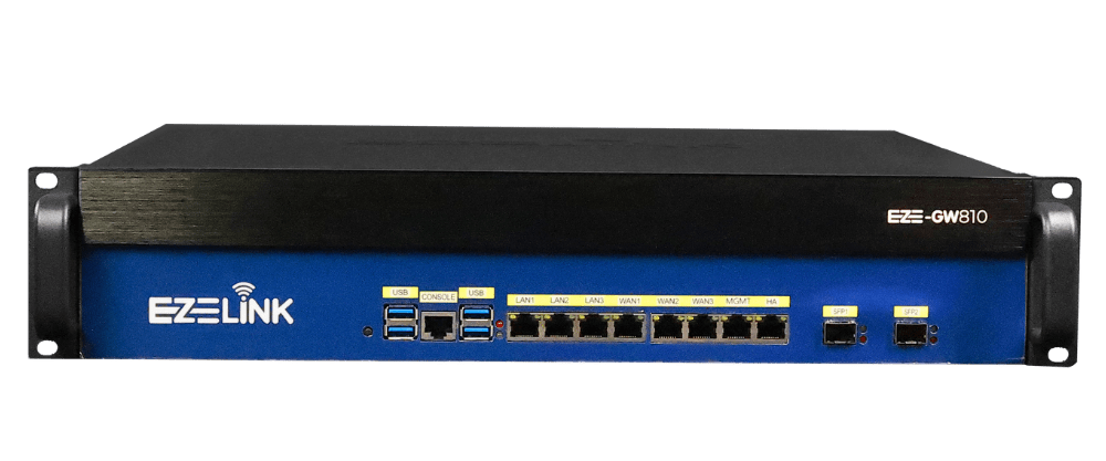 EZE-GW810 front panel