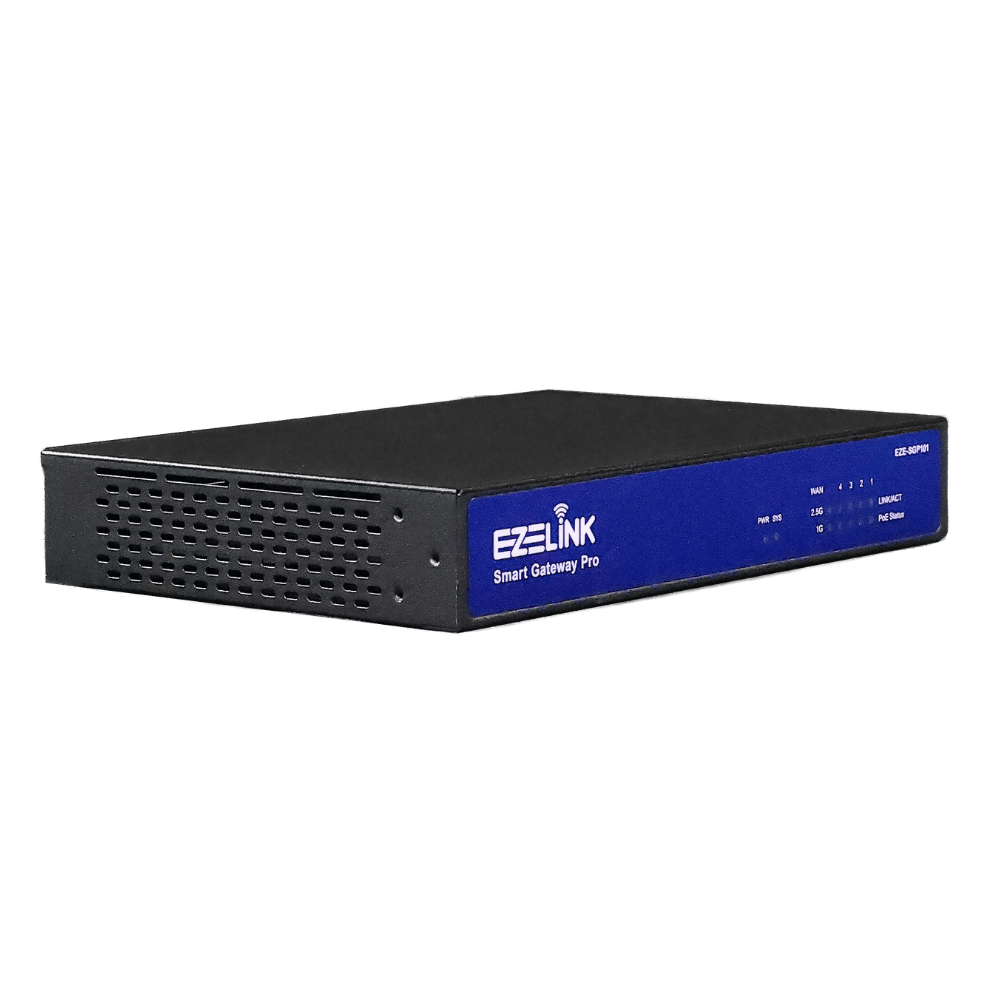 EZE-SGP101 angled view showing desktop chassis
