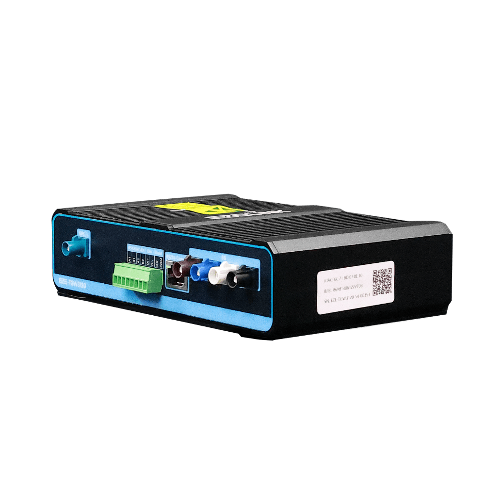 EZE-TGW3120 rear panel and power input