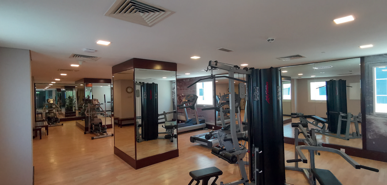 Fitness centre at a Citymax hotel with cardio and resistance equipment